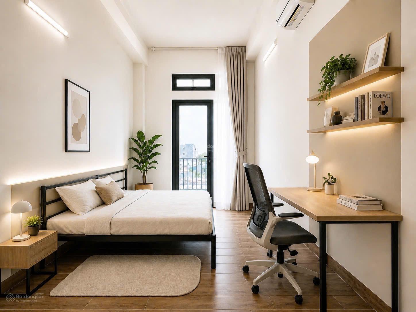 Không gian Căn hộ Studio mới toanh Lê Thúc Hoạch - full nội thất - Có thang máy & hầm xe rộng