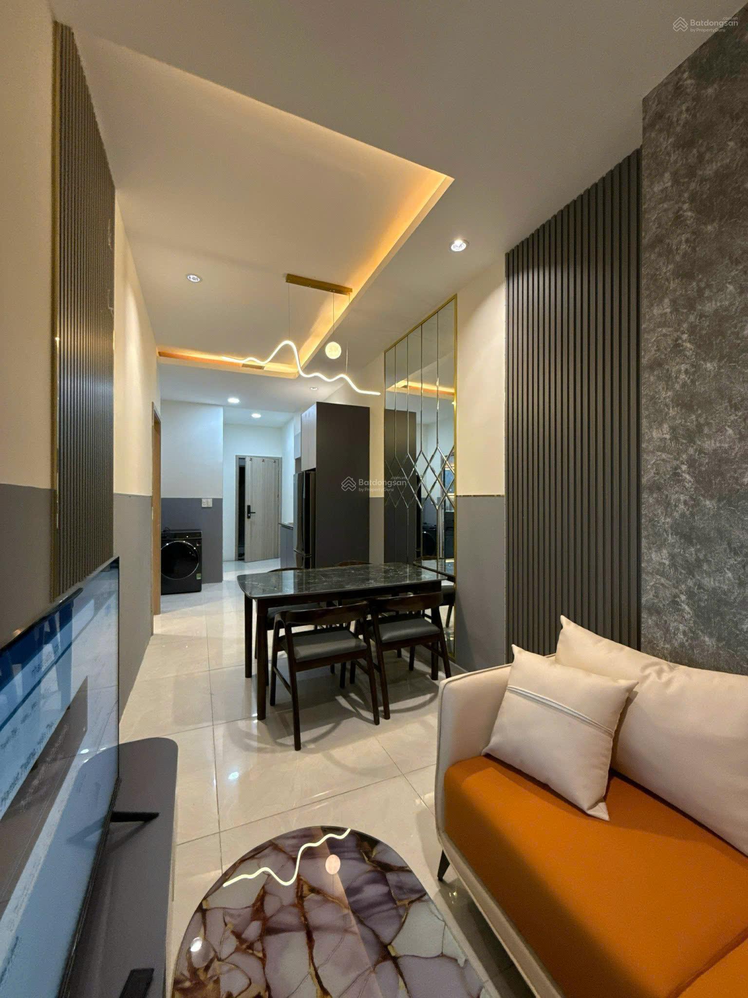 Không gian Cho thuê căn hộ dịch vụ 2PN Cityland full nội thất - ban công