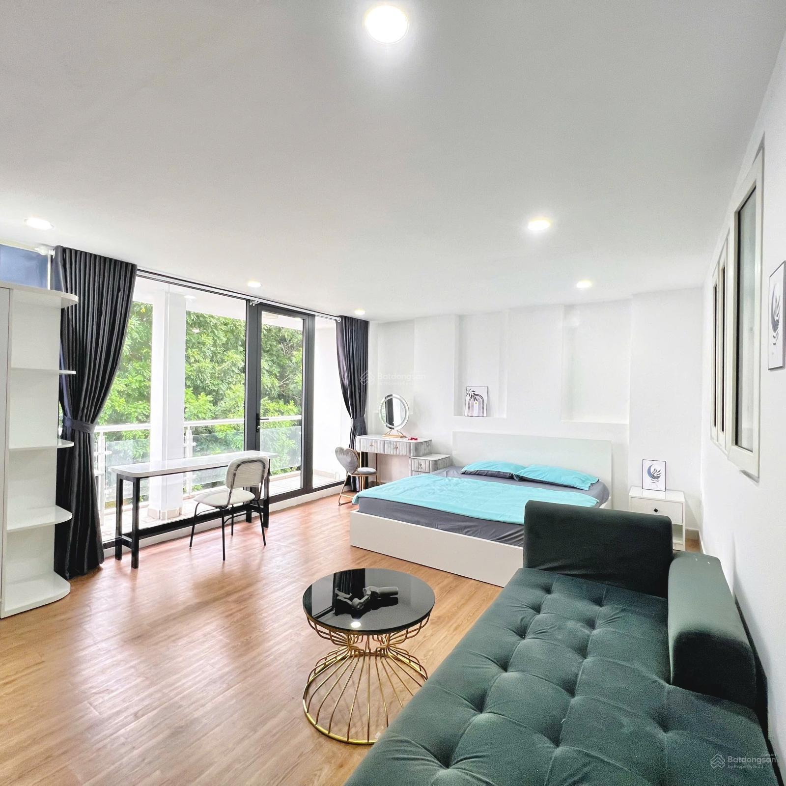 Không gian Cho thuê căn hộ studio ban công full NT máy giặt riêng ngay trung tâm Quận 8 kế bên Parcmall, STU