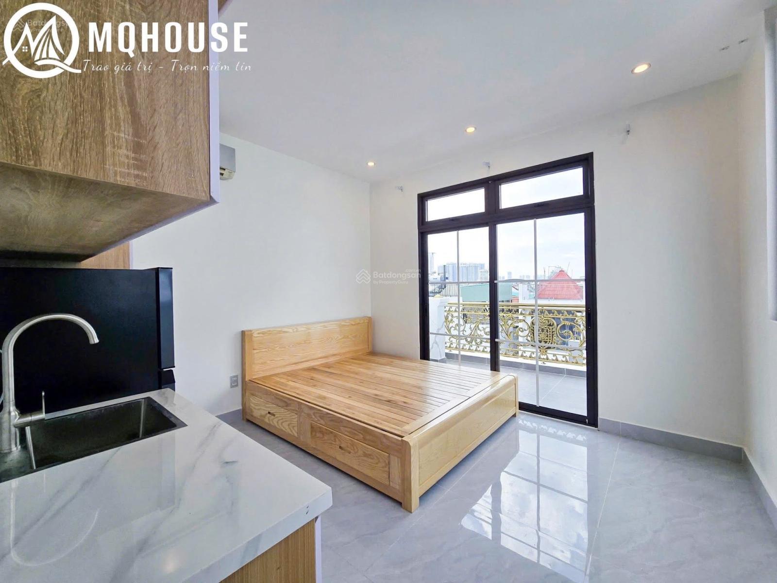 Không gian Studio ban công cực xịn, nhà mới khai trương nội thất, tone màu hiện đại dễ decor