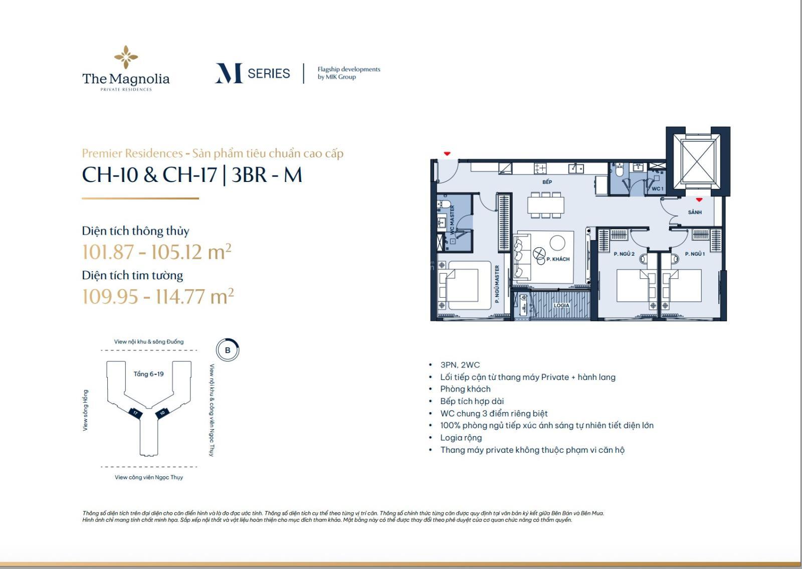 Đại lý F1 - The Magnolia - Tư vấn booking căn 2PN 3PN chiết khấu 18,5% - Ảnh 9