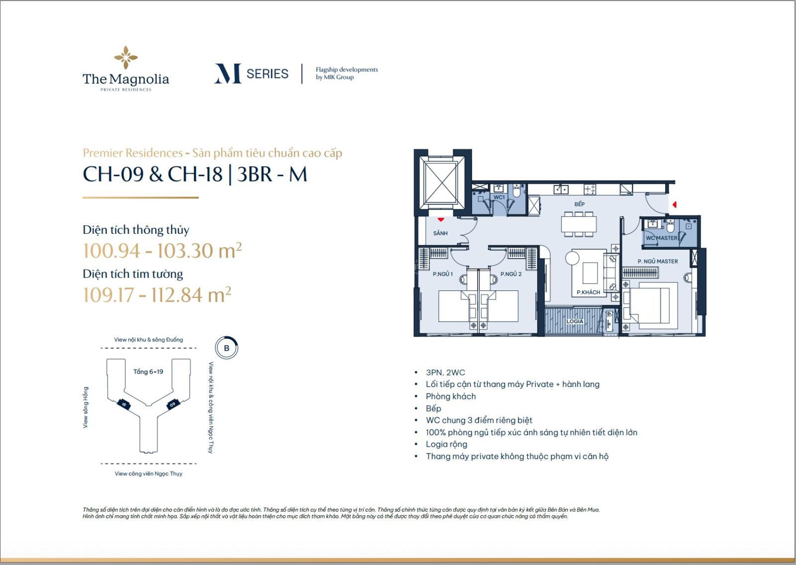 Đại lý F1 - The Magnolia - Tư vấn booking căn 2PN 3PN chiết khấu 18,5% - Ảnh 13