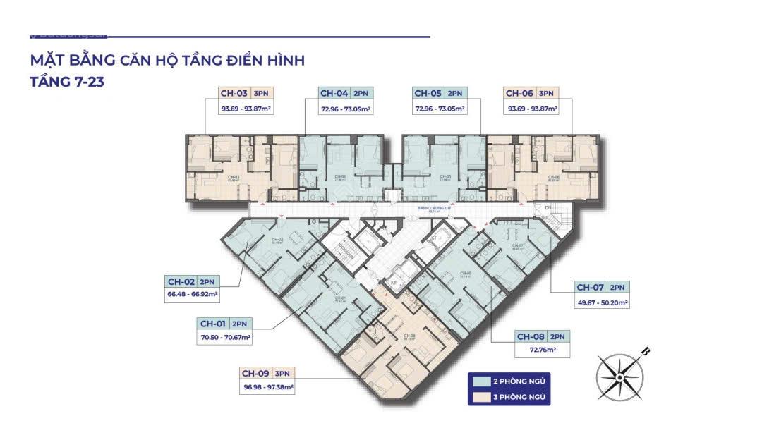 Động Lực Tower - Chỉ còn duy nhất 1 căn 3PN 93.69m2, 89.86tr/m2 tại dự án Động Lực Tower 130 Hạ Đình - 0862.366.568 - Ảnh 2