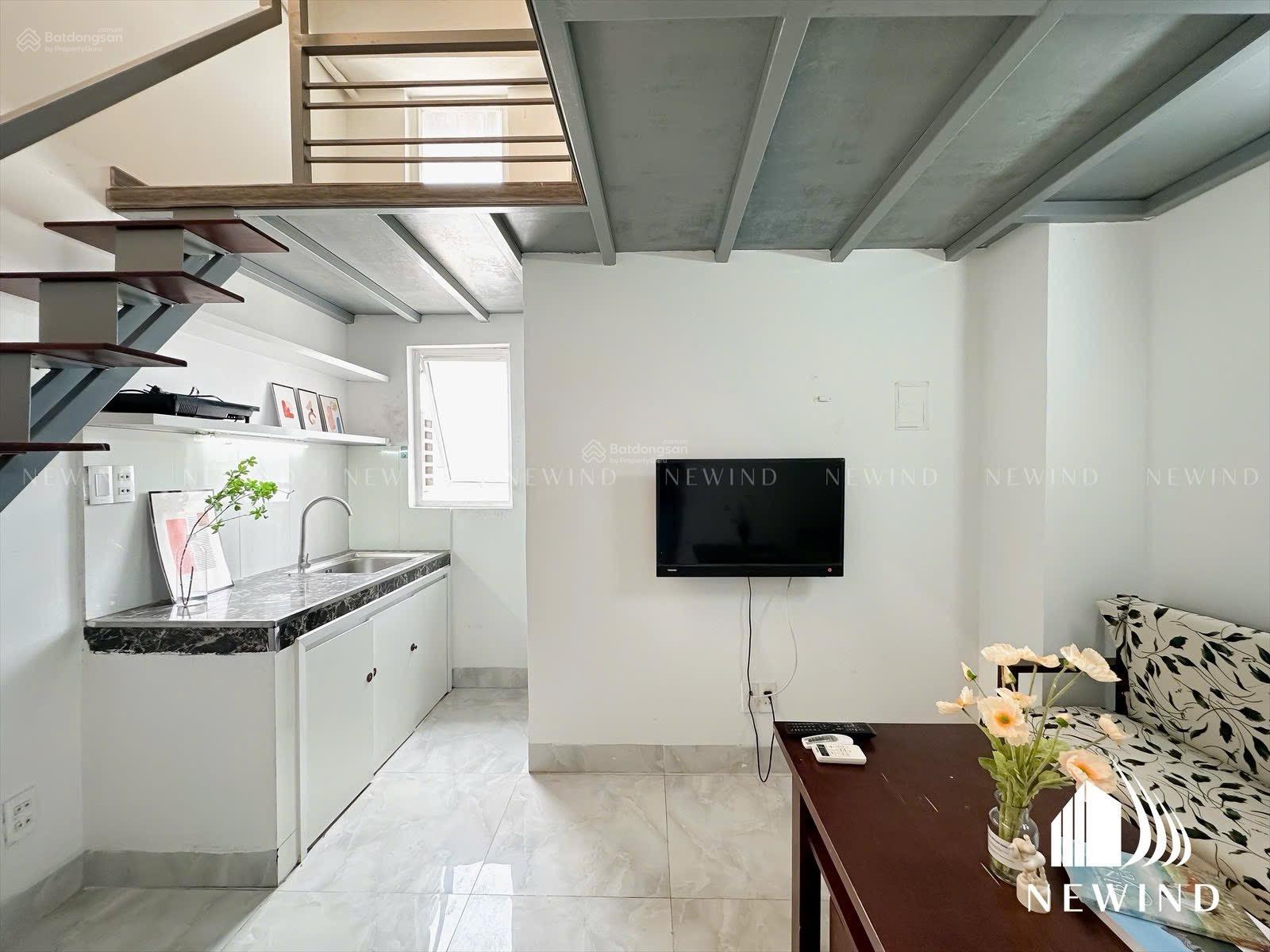 Không gian Căn hộ duplex full nội thất xịn sò - tất cả các căn đều có máy giặt riêng, cửa sổ thoáng