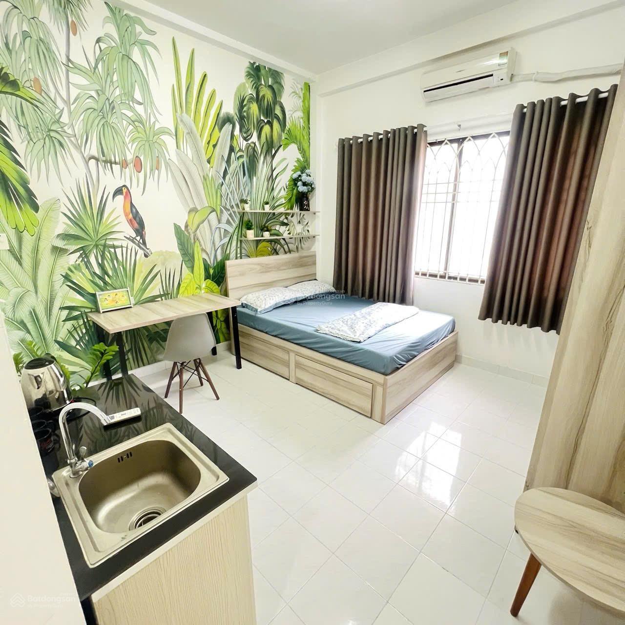Không gian Cho thuê CC mini Studio cửa sổ thoáng ngay công viên Lê Văn Tám, 28m², P. Đa Kao, Q1, HCM