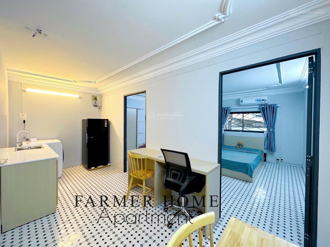 Không gian Cho thuê căn hộ mini 2PN, 60m2 full nội thất giặt sấy riêng - Ngay vòng xoay Dân Chủ, Quận 3