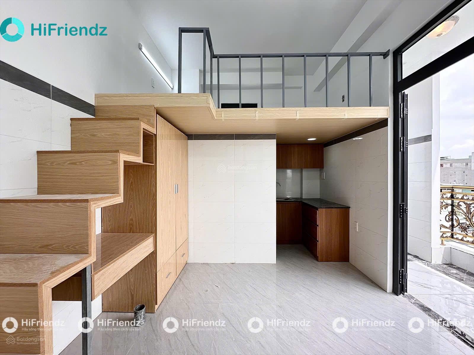 Không gian Cho thuê duplex 20m2 chỉ 4tr5 đi bộ qua đại học Văn Lang