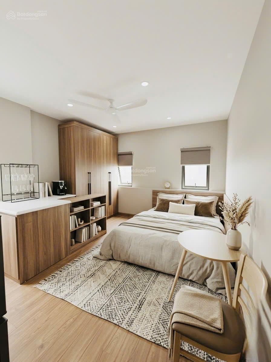 Không gian CC cho thuê căn hộ Hoàng Quốc Việt - 30m2 full nội thất giá 4,1tr/tháng - an ninh tốt