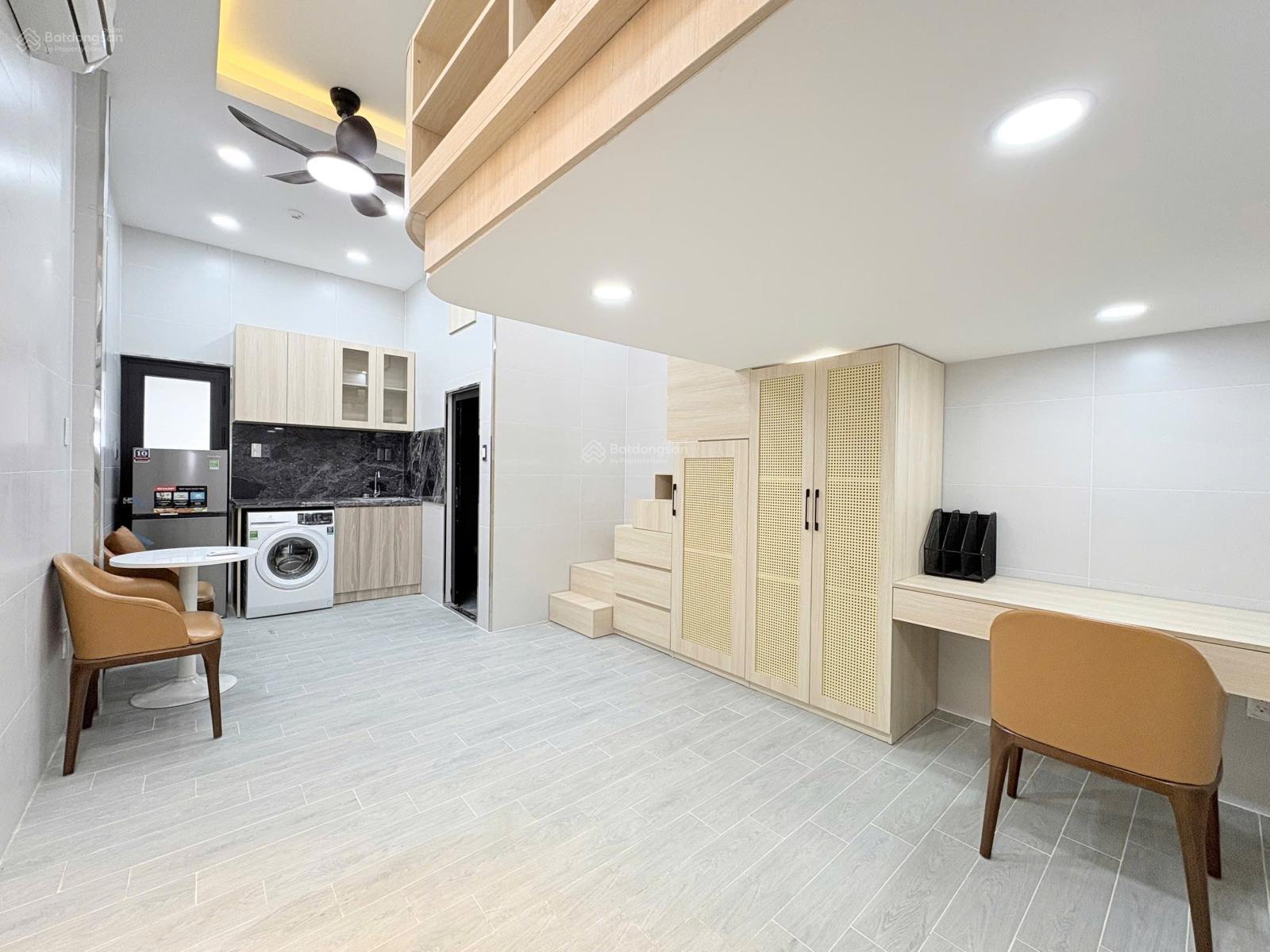 Không gian Cho thuê căn hộ duplex mới 100% máy giặt riêng, full NT có gác cầu Nguyễn Văn Cừ, Quận 8