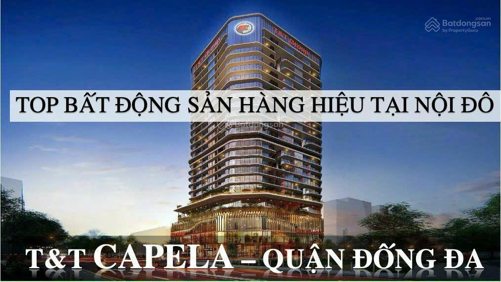 Chính chủ Bán gấp CC T&T Capella, 26,9 tỷ, 178m2, 3PN, 2WC, Phương Liên, Đống Đa, Hà Nội