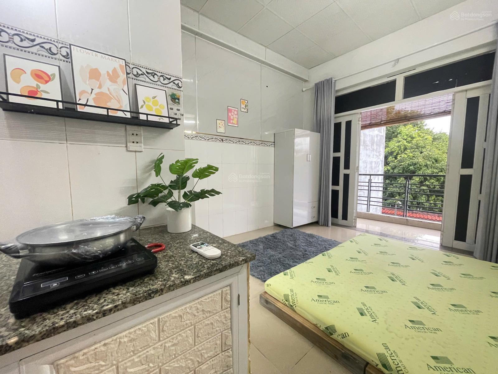 Không gian Cho thuê căn hộ ban công full nội thất ngay bến xe Miền Tây - Aeon Bình Tân - Kinh Dương Vương