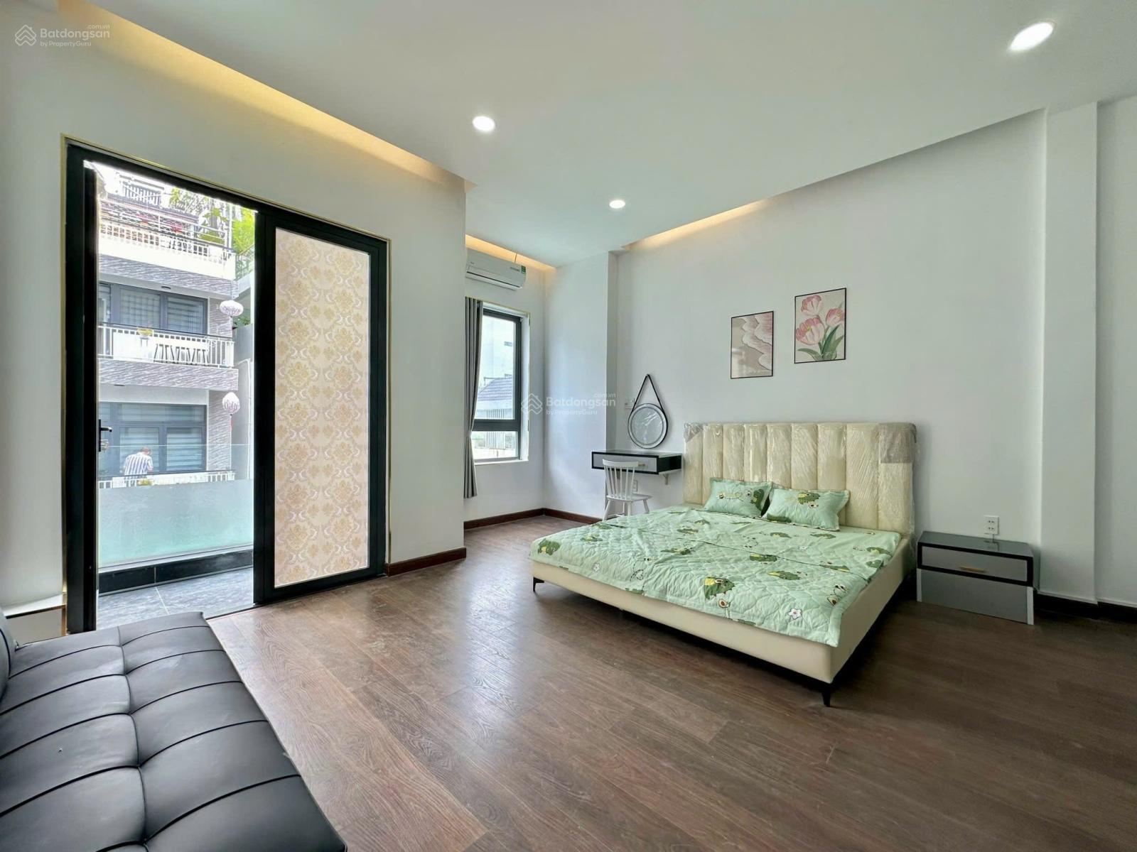 Không gian Cho thuê căn hộ 1PN 40m2 mới 100% tách bếp - Đường Trần Quang Diệu, Q3, ngay cầu Trần Quang Diệu