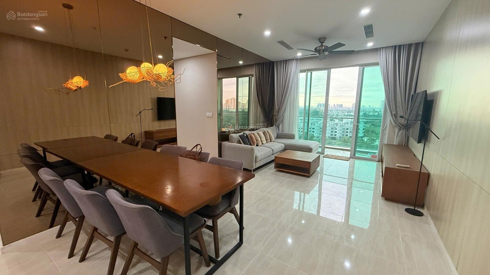 Không gian Cho thuê Sadora 3PN full nội thất giá 34 triệu/tháng