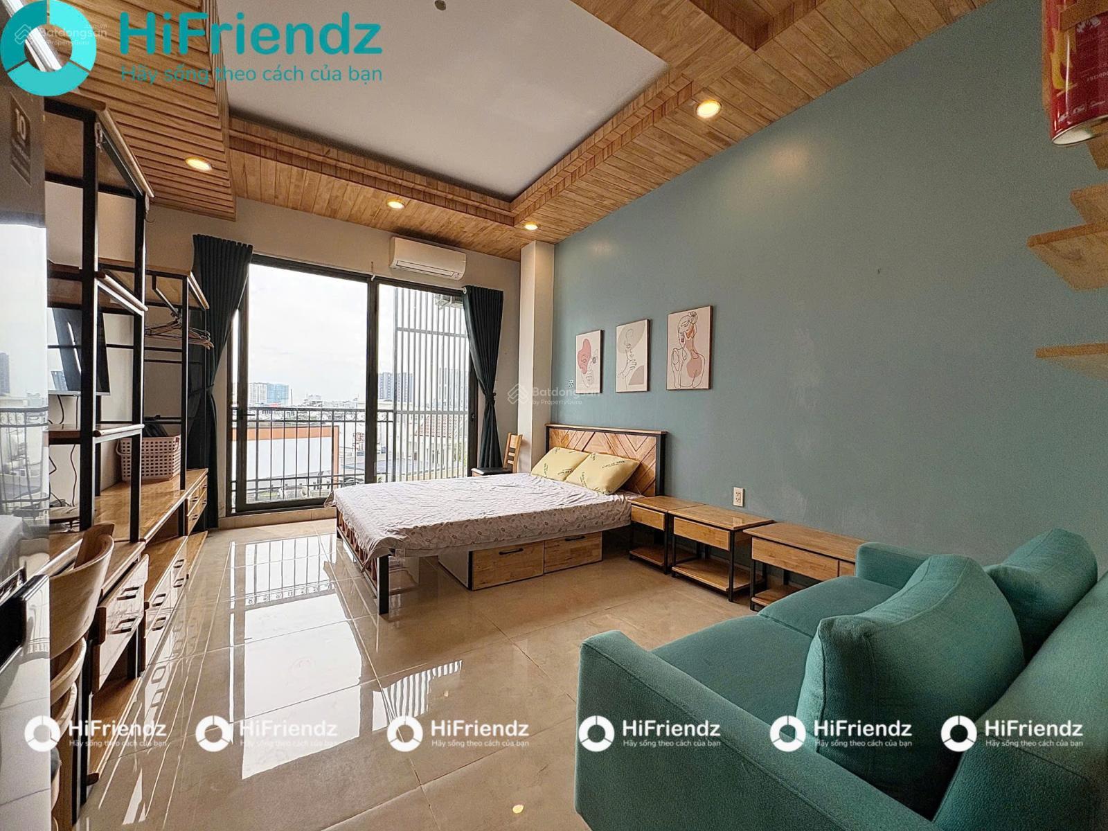 Không gian Căn hộ studio full nội thất - sống đẹp mỗi ngày, thiết kế hiện đại