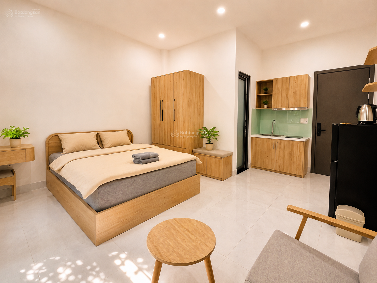 Không gian Cho thuê căn hộ dịch vụ cao cấp The One Apartments Uyên Hưng gần VSIP 3, Nam Tân Uyên