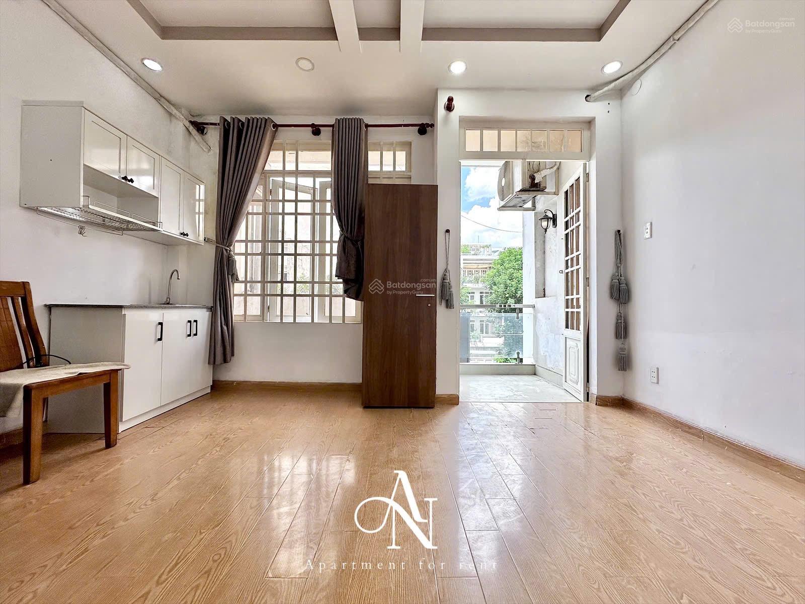 Không gian Cho thuê căn hộ 2PN ban công tách bếp 40m2 gần Đại học Văn Lang cơ sở 3