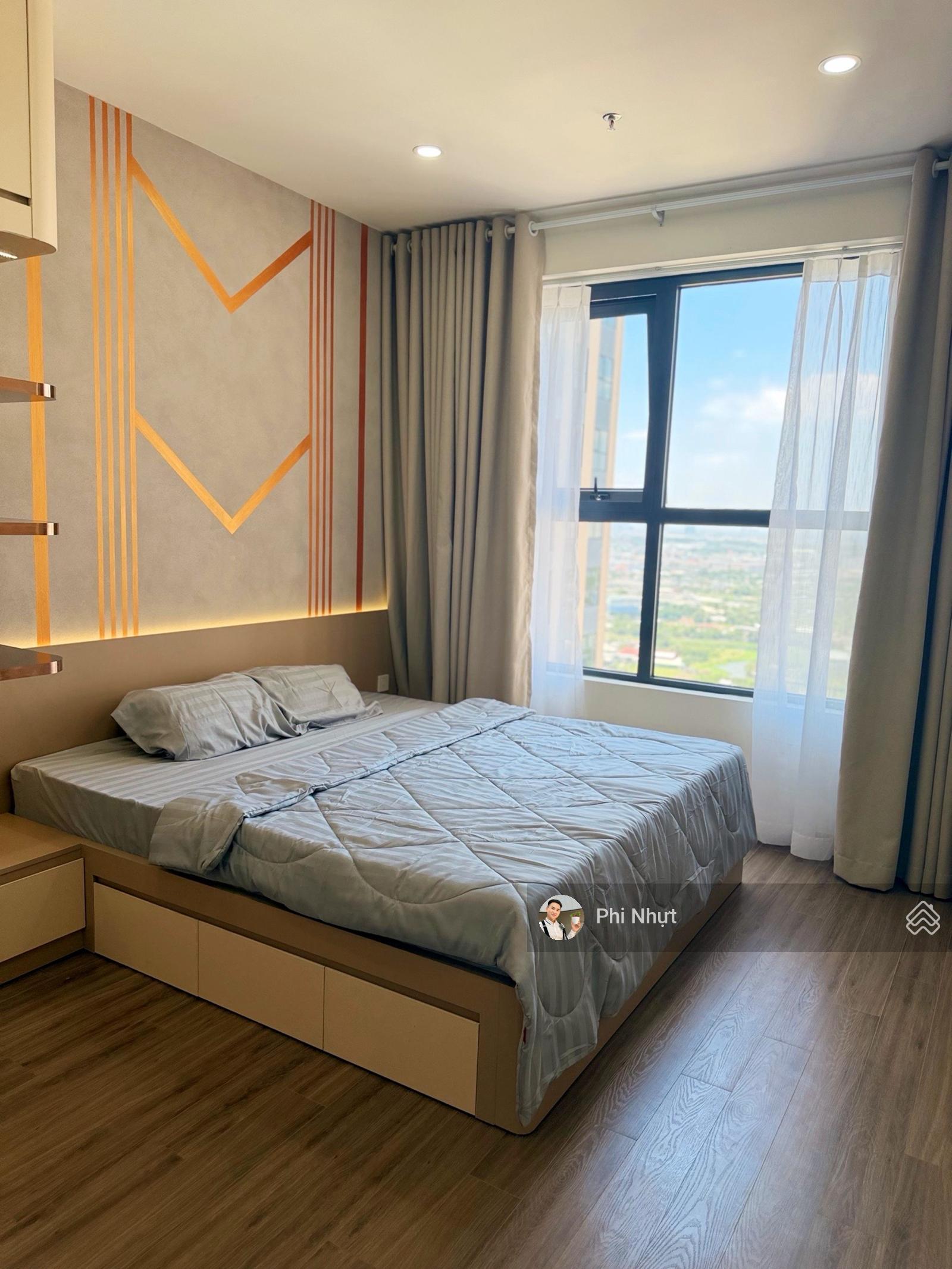 Không gian Cho thuê căn hộ 2PN, 2WC, 73m2, giá cực chất 6,5 tr/th tại A&T Sky Garden, Lái Thiêu, Thuận An