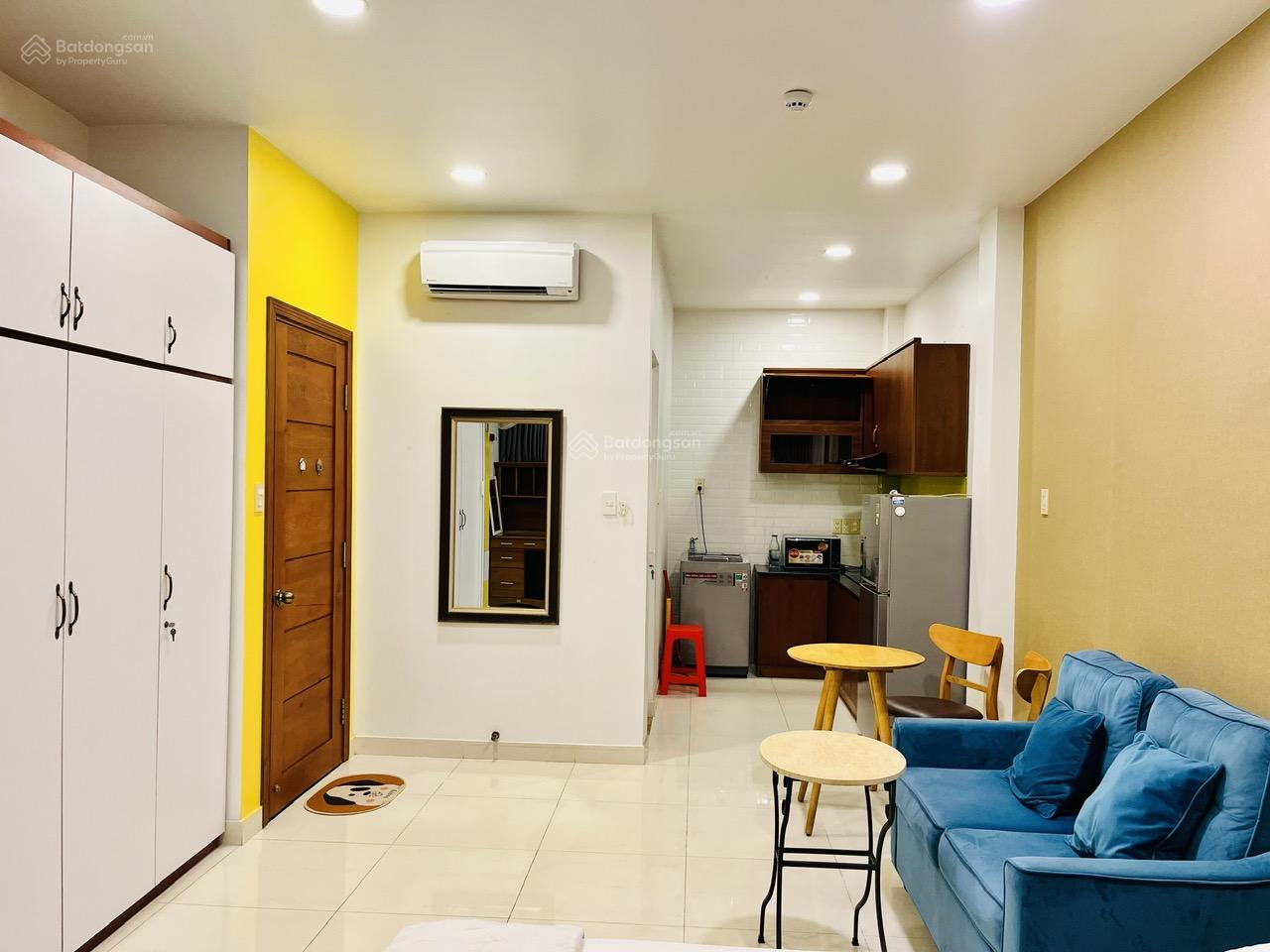 Không gian Cho thuê CHDV 1PN full NT mới, đẹp 135/32 Nguyễn Cửu Vân P17, BT, hẻm XT. Tặng 50% khi thuê đầu T8