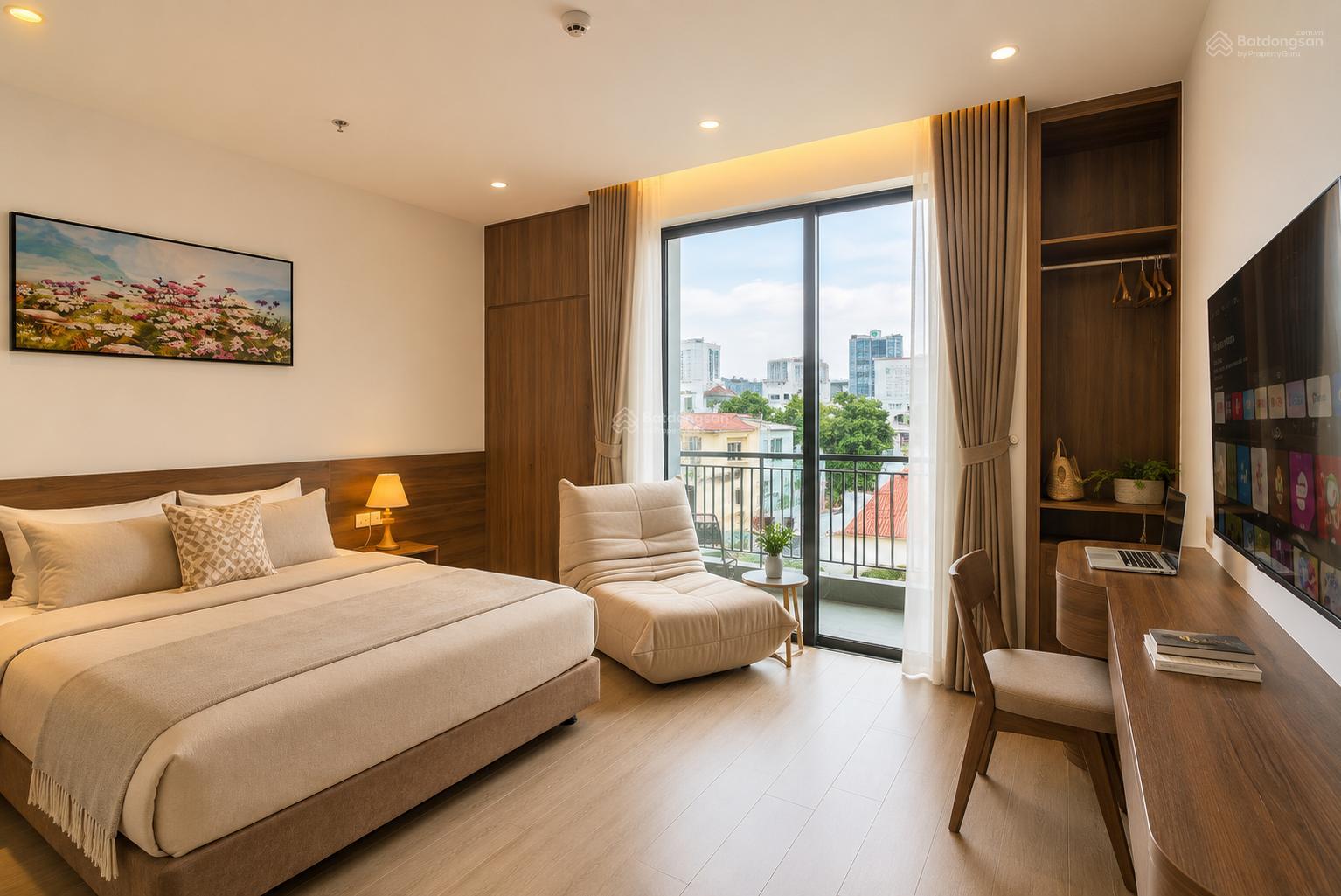 Không gian Khai trương Căn Hộ Võ Thị Sáu-gần Hồ Con Rùa-6,9Triệu- Ban công,tách bếp,thang máy,bvệ-LH Quỳnh My
