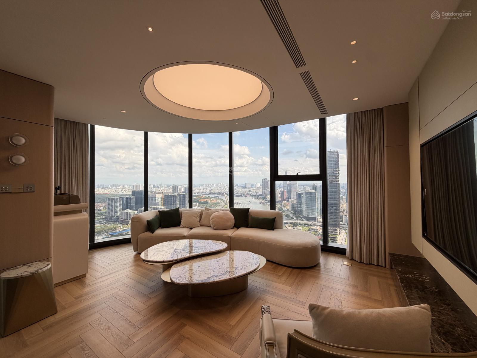 Không gian Cho thuê căn hộ 3 phòng ngủ riêng tại Vinhomes Ba Son với diện tích 160m2 view sông