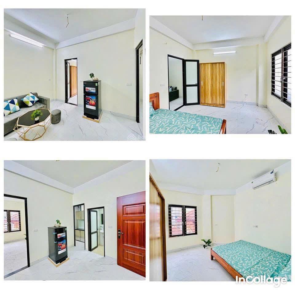 Không gian 1 phòng ngủ 1 phòng khách 40m2 full nội thất gần mặt đường lớn cạnh Đại học Thương Mại, ĐH Quốc Gia