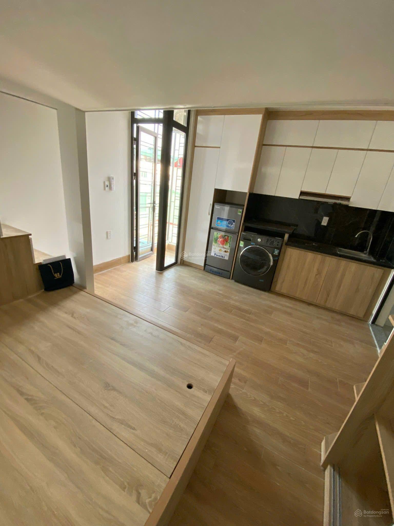 Không gian Siêu phẩm CCMN 30m2 full đồ. Có gác xép. Máy giặt riêng, ban công tại Nhân Hòa