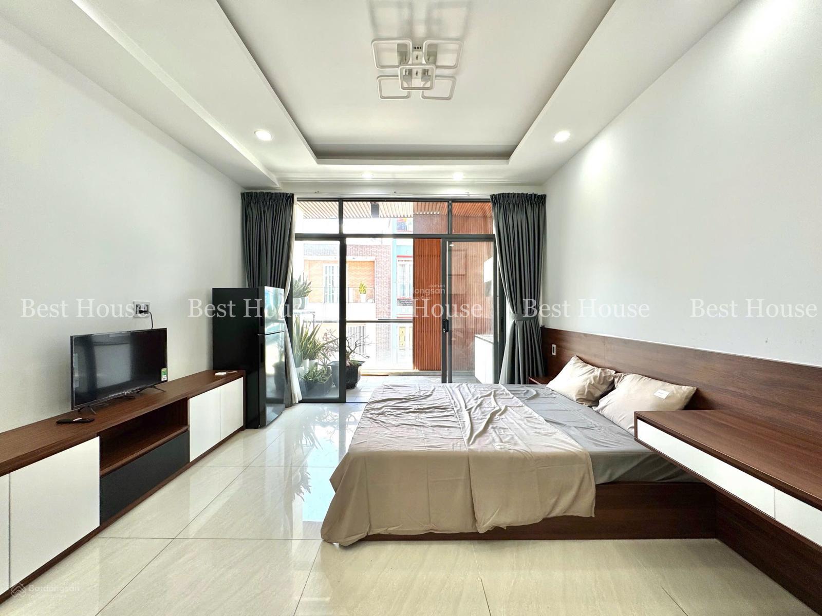 Không gian Cho thuê căn hộ ban công, tách bếp ngay Etown Cộng Hoà, KCN Tân Bình - 0703 992 ***