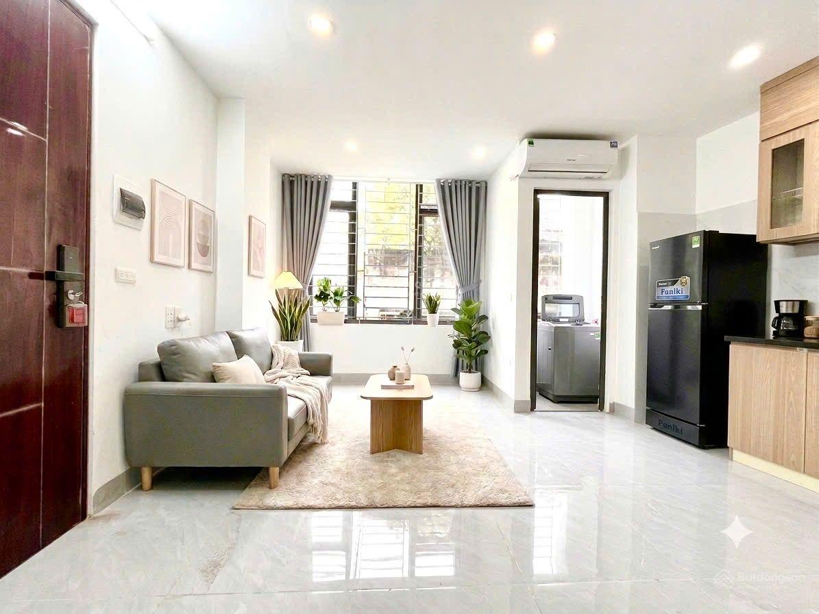 Không gian Khai trương CCMN 1n1k 35m2 mới full đồ. Ban công, máy giặt riêng tại Mỹ Đình
