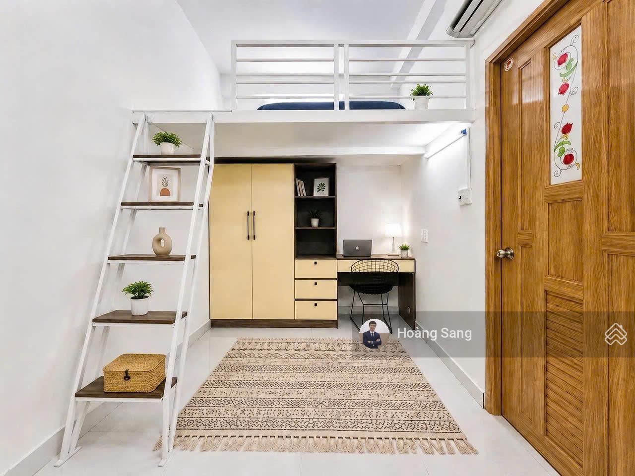 Không gian Duplex Nơ Trang Long - Sát ĐH Văn Lang Giáp Phú Nhuận - Gần Chợ Bà Chiểu Full Nội Thất Đủ Tiện Ích