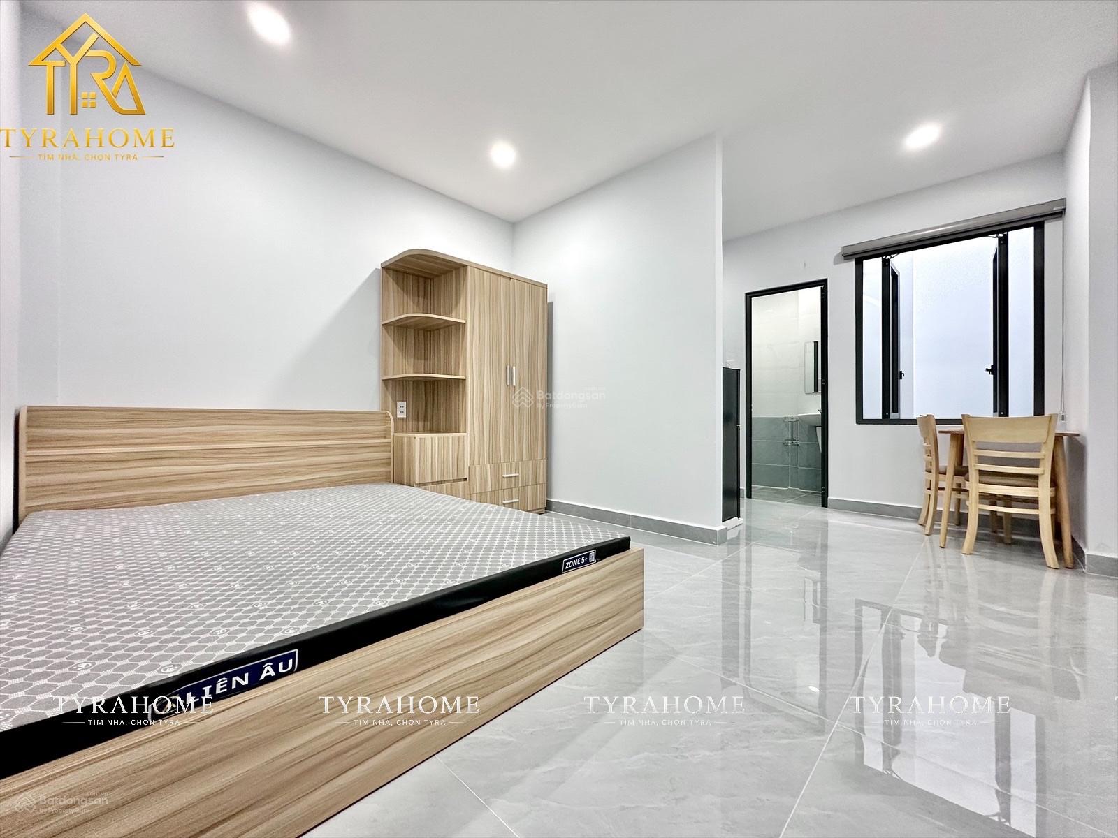 Không gian Căn hộ studio - 35m2 - Cửa sổ thoáng mát - Full nội thất ngay Chu Văn An, Bình Thạnh