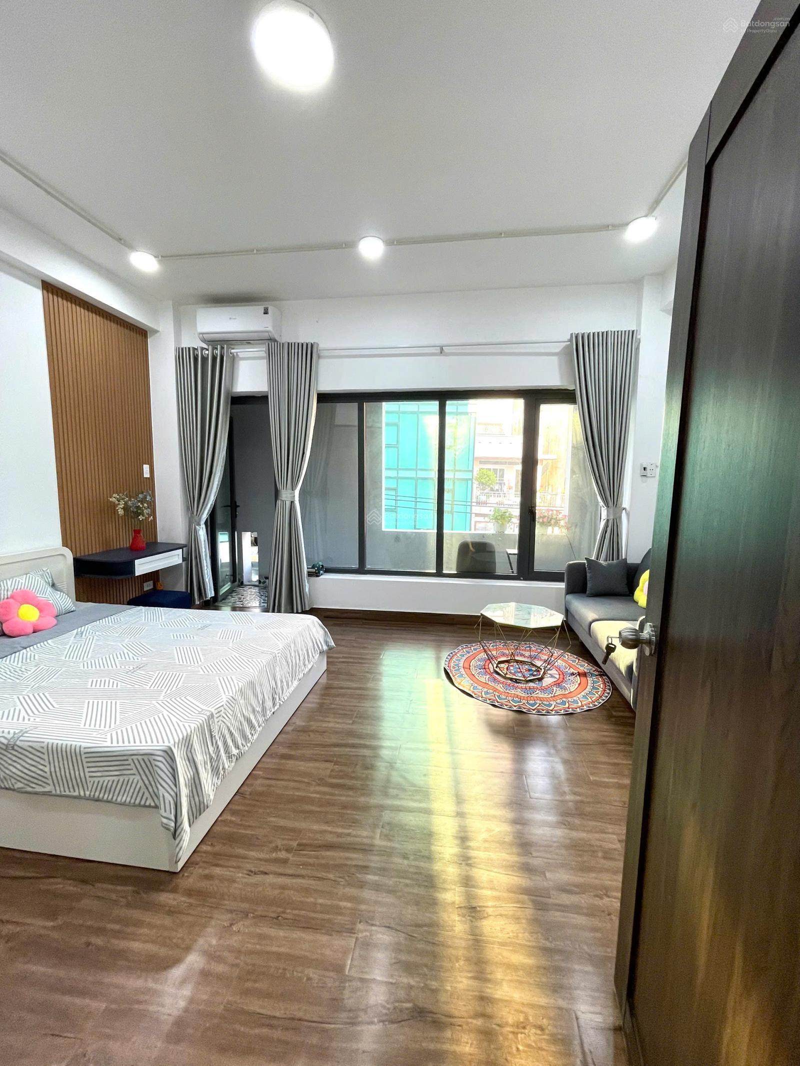 Không gian Cho thuê căn hộ 1PN siêu rộng 55m2 ban công view Landmark 81 Tân Cảng, Bình Thạnh gần Q2 và Q1