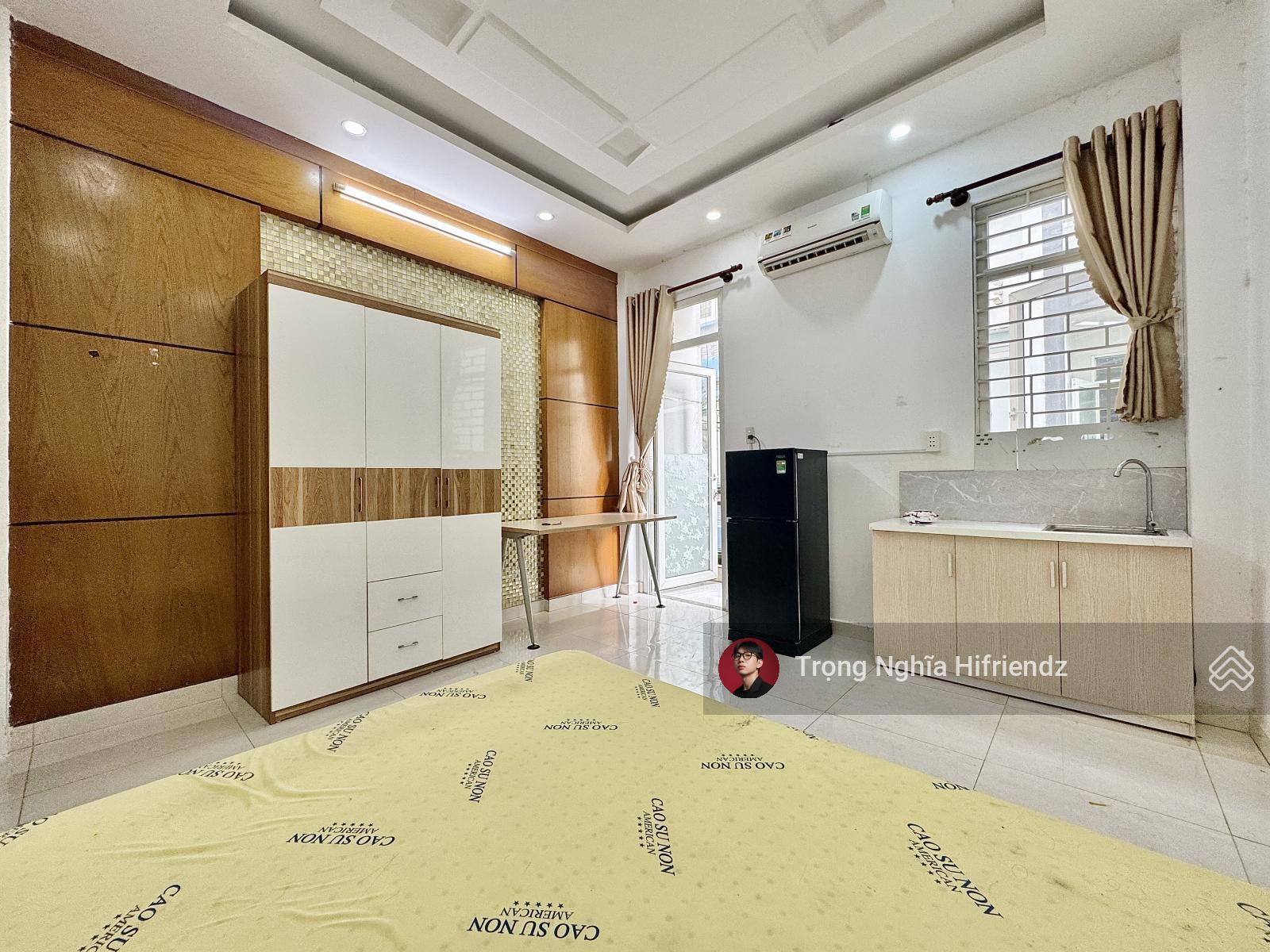 Không gian Cho thuê phòng cửa sổ ban công full nội thất đường Nguyễn Phúc Chu - Tân Bình