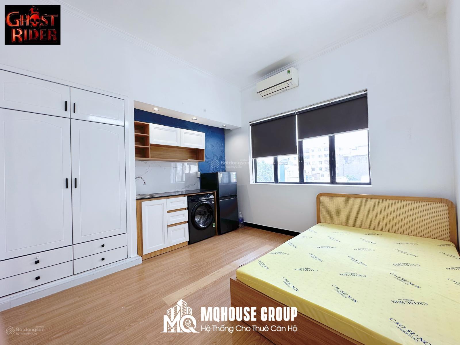 Không gian Căn hộ studio cửa sổ lớn - Giặt riêng - Phố Phan Xích Long - Bờ kè Trường sa - Nuôi Pet - Mặt tiền