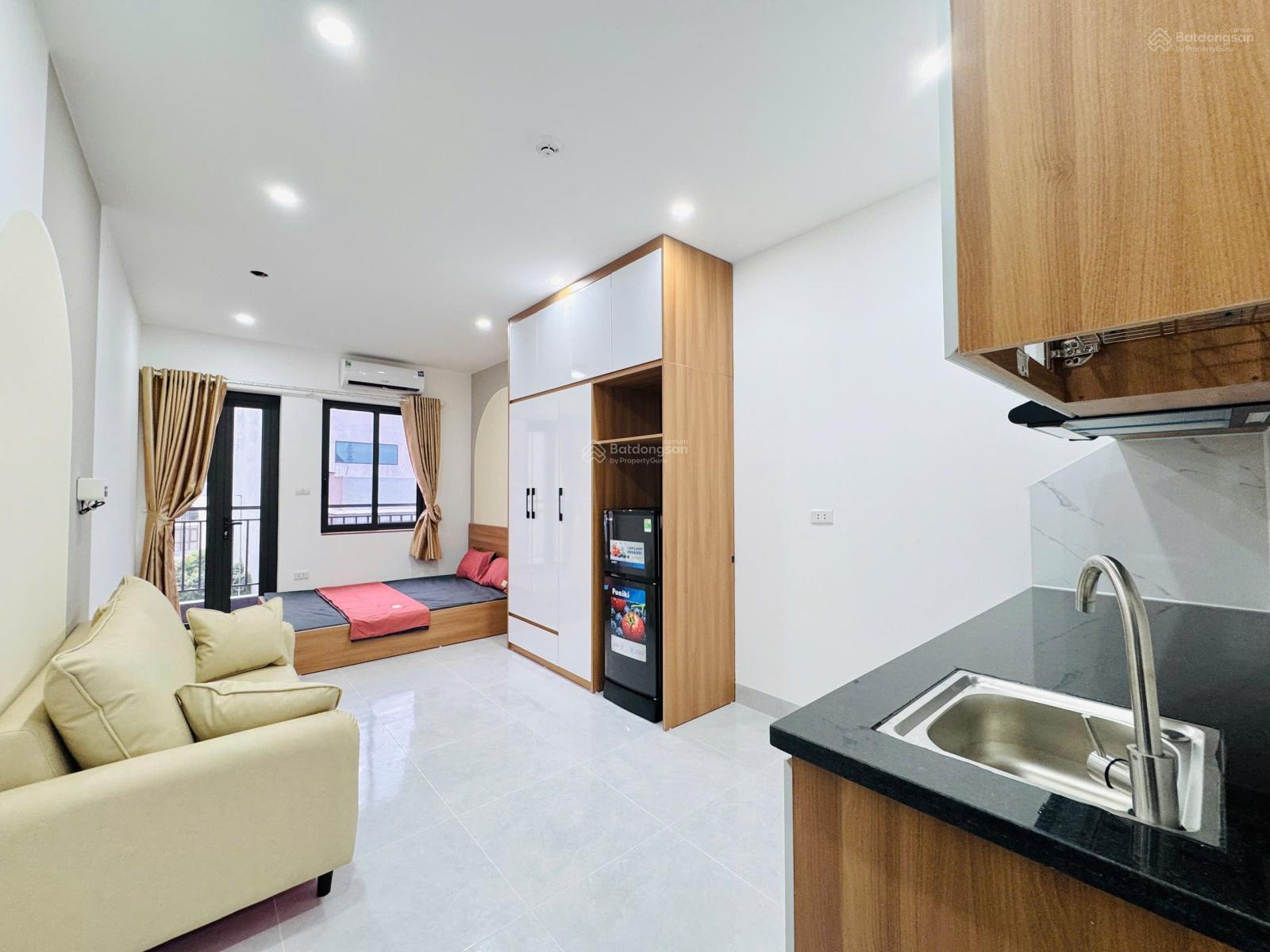Không gian Cho thuê CHDV 1 ngủ full đồ giá siêu hời tại Âu Cơ, Tây Hồ