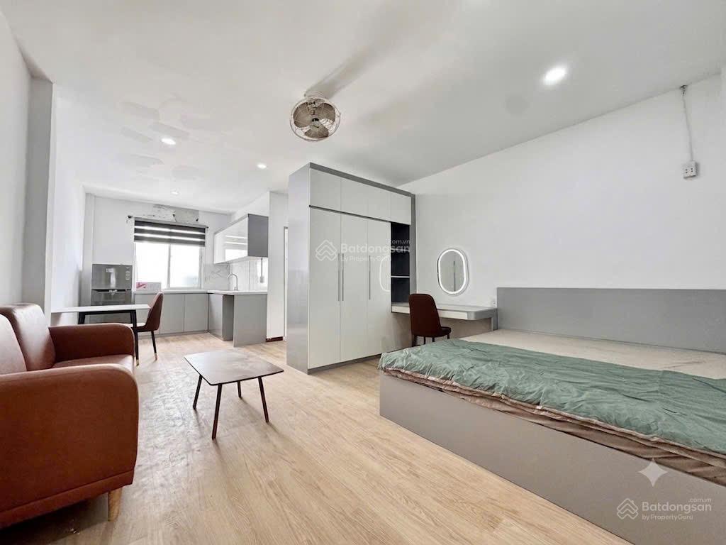 Không gian Cho thuê căn hộ studio cửa sổ to full nội thất trong khu dân cư Him Lam gần Lotte Mart, ĐH TDTU Q7