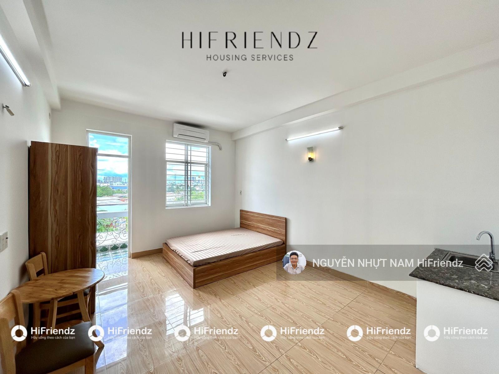 Không gian Siêu phẩm ban công full nội thất rộng 30m2 ngay Mega Bình Phú, Quận 6