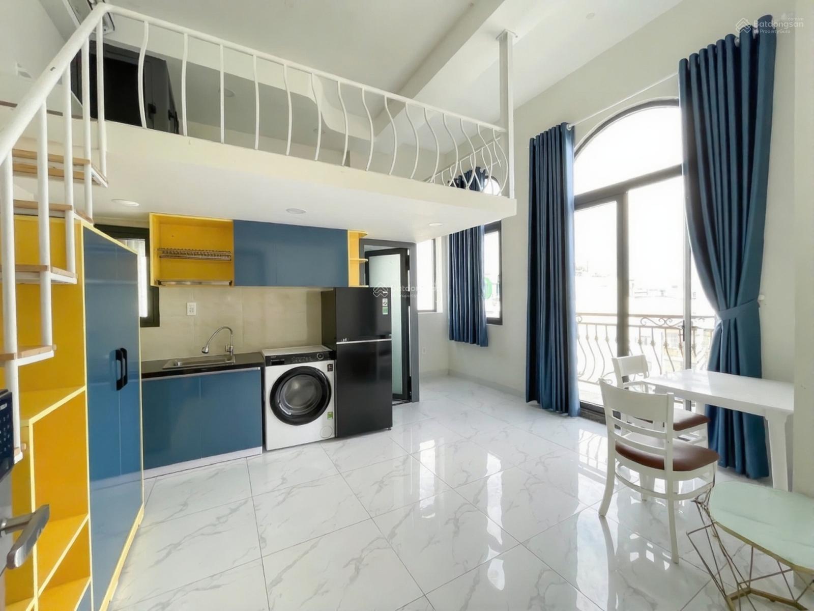 Không gian Cho thuê căn hộ duplex ban công full NT ngay trung tâm Quận 7, gần Lotte, TDTU, RMIT, Himlam