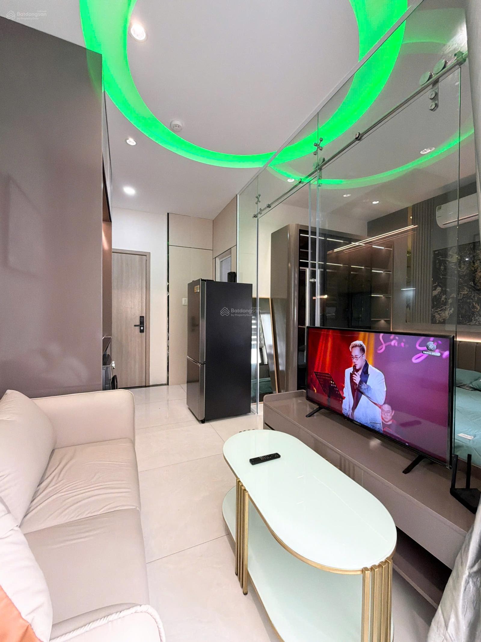 Không gian Cho thuê căn 1PN tách bếp khu Cityland, full nội thất cao cấp