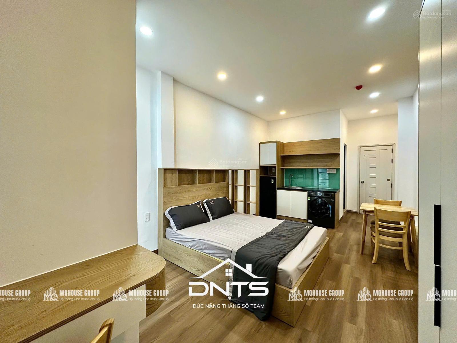 Không gian Căn hộ 1PN ban công máy giặt riêng gần cầu Bason, trường ĐH Xã Hội & Nhân Văn Q1