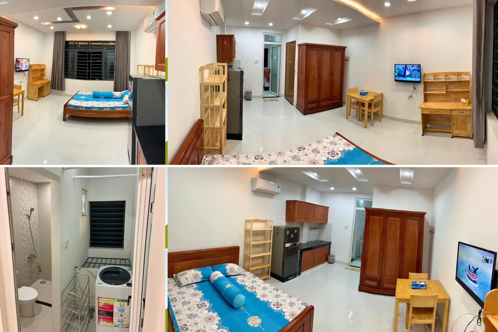 Không gian Chính chủ cho thuê căn hộ mini máy giặt riêng 40m2 full nội thất Quang Trung P10 Gò Vấp