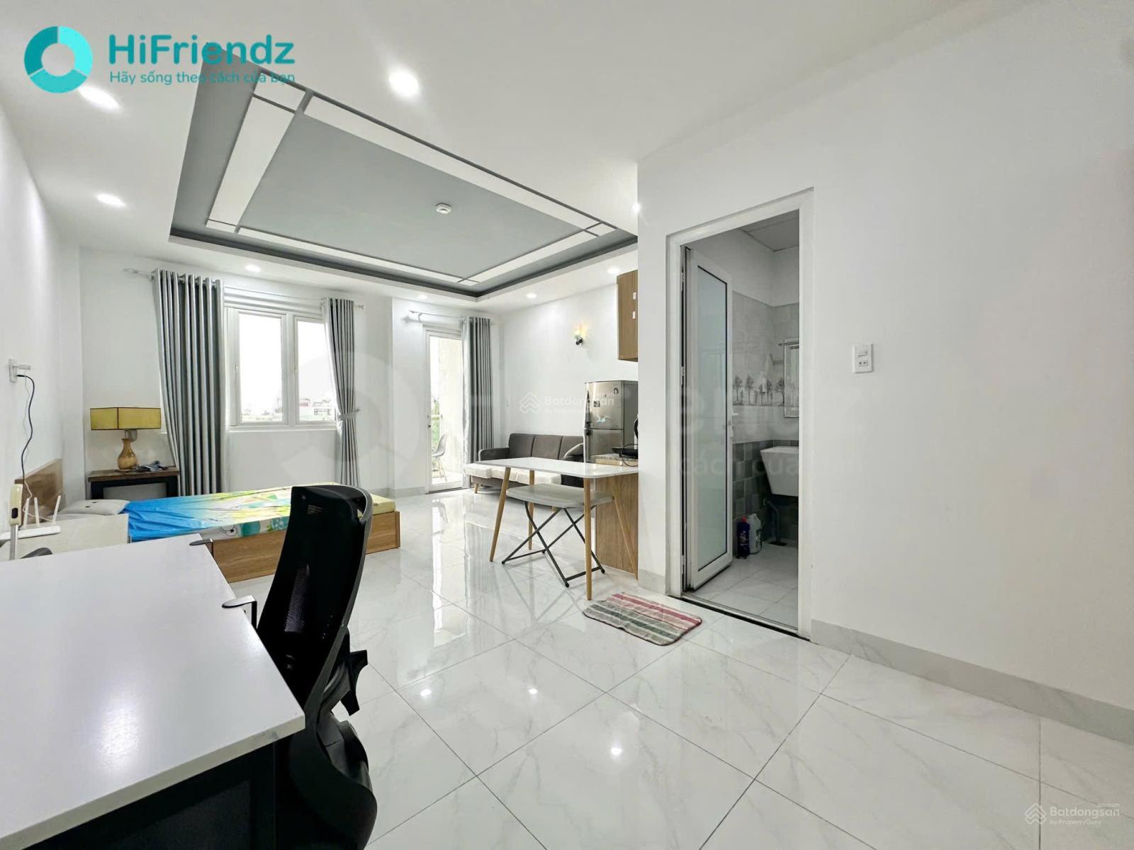 Không gian Trống sẵn studio 45m2 - ban công lớn - full nội thất - hình thật giá thật