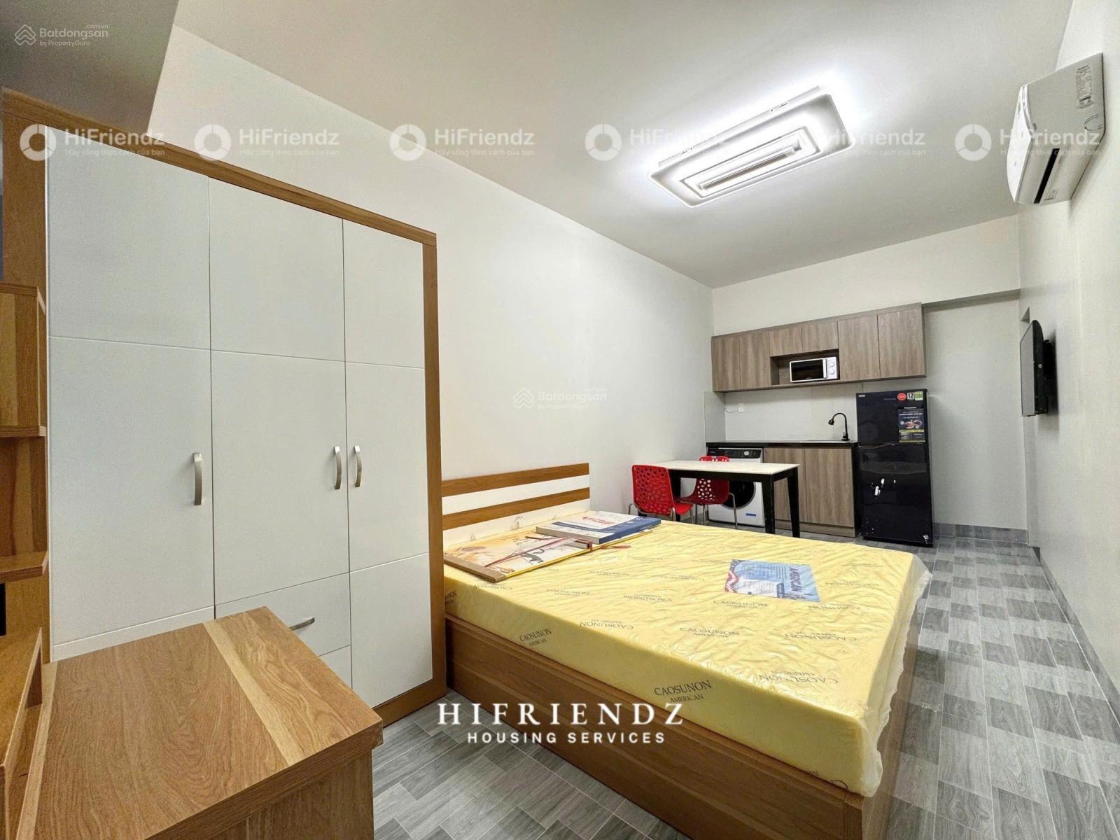 Không gian Căn hộ studio full nội thất cao cấp ( hình thật - giá thật), nhà mới 100% - gần ĐH Y Dươc