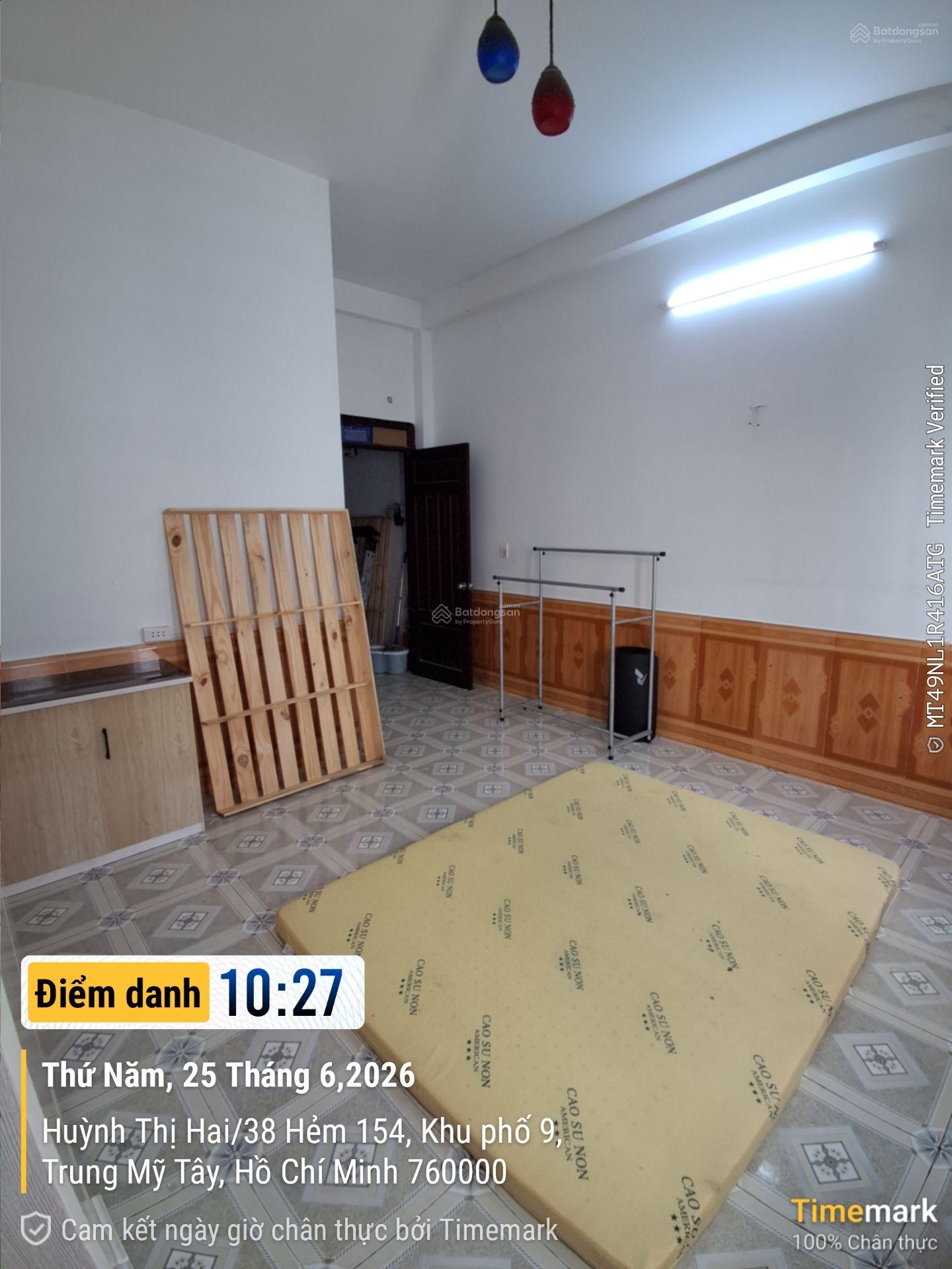 Không gian Phòng trọ giá chỉ 2 triệu/tháng Huỳnh Thị Hai, quận 12 Trung Mỹ Tây