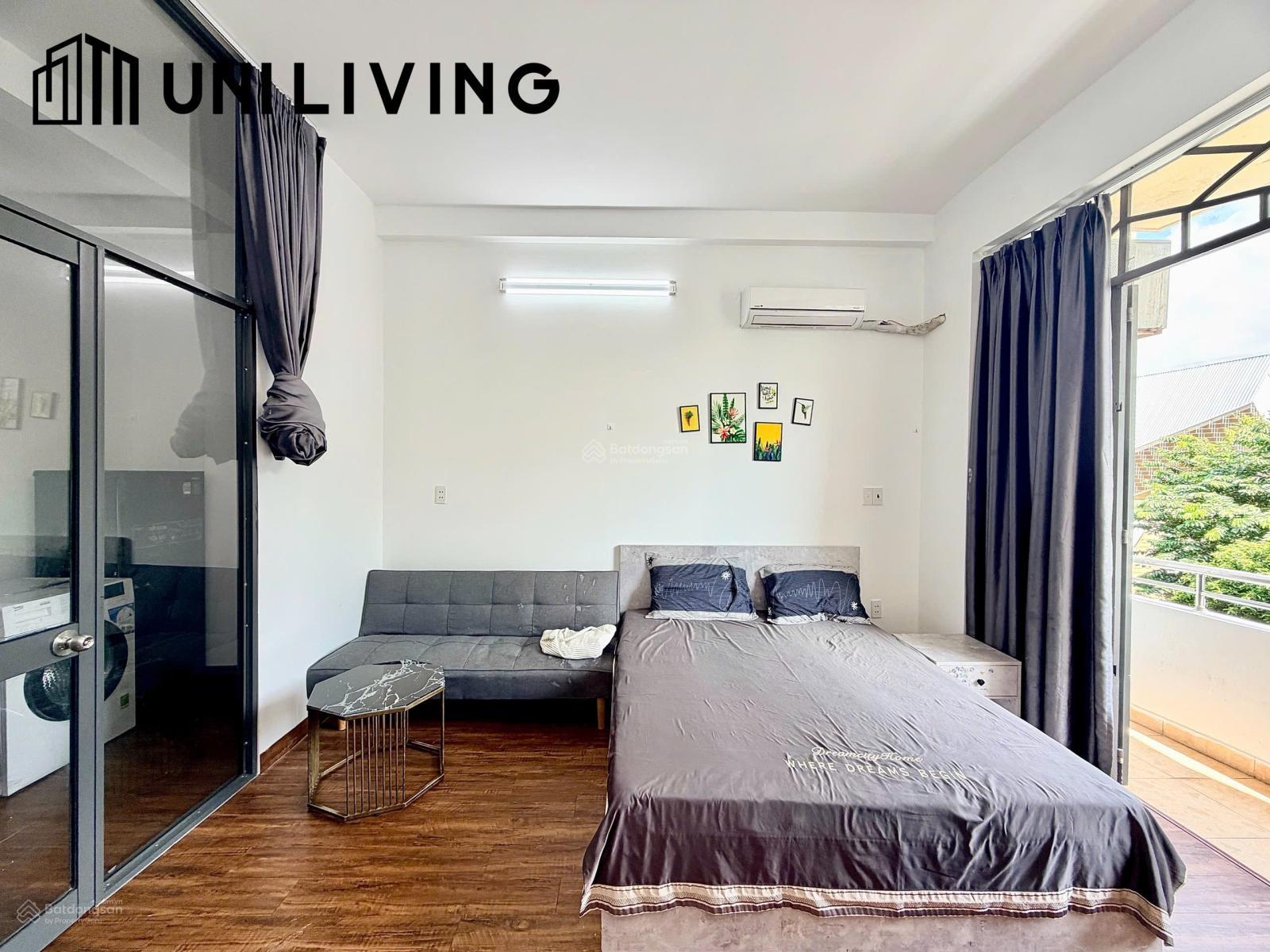 Không gian 1 phòng ngủ ban công, gần Công viên Lê Thị Riêng, Tòa nhà Viettel, Đại học Kinh tế UEH