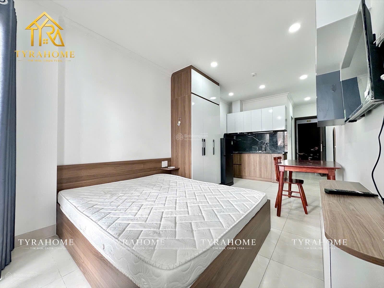 Không gian Căn hộ studio ban công 35m2 - Full nội thất ngay Xô Viết Nghệ Tĩnh