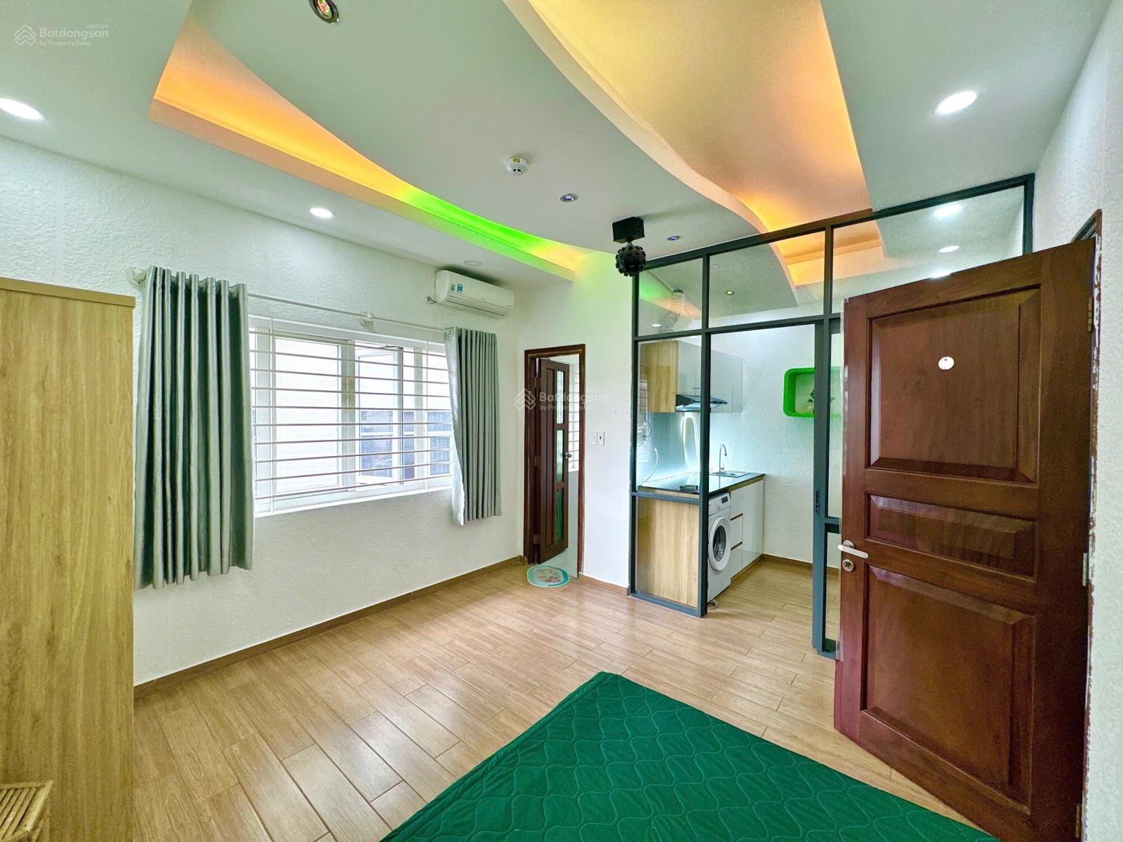 Không gian Căn hộ 1PN 35m2, tách bếp, full nội thất. Chợ Bà Chiểu, cư xá Phan Đăng Lưu, trường VLU, UEF, HIU