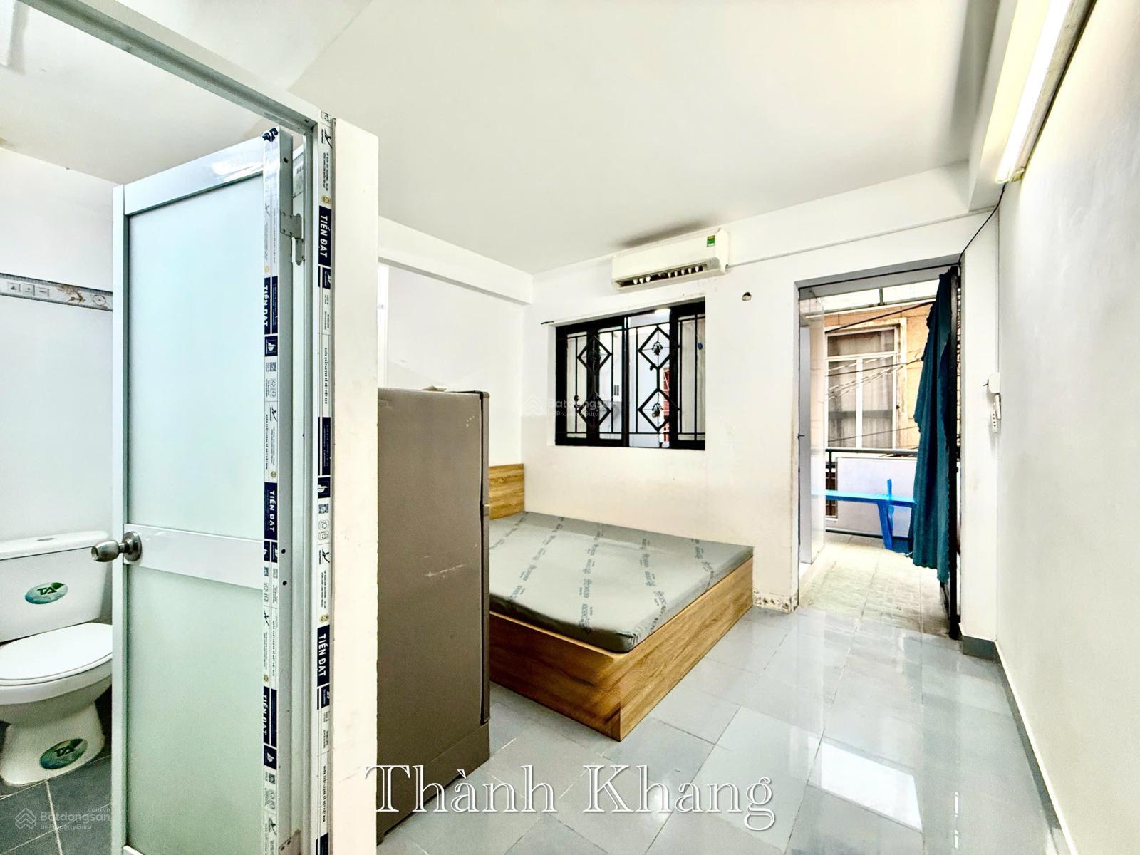 Không gian Cho thuê 1Pn tách bếp balcon, 30m2 full nội thất giặt riêng thoáng 4ng2xe ngay ĐH Hoa Sen, ĐH UEH