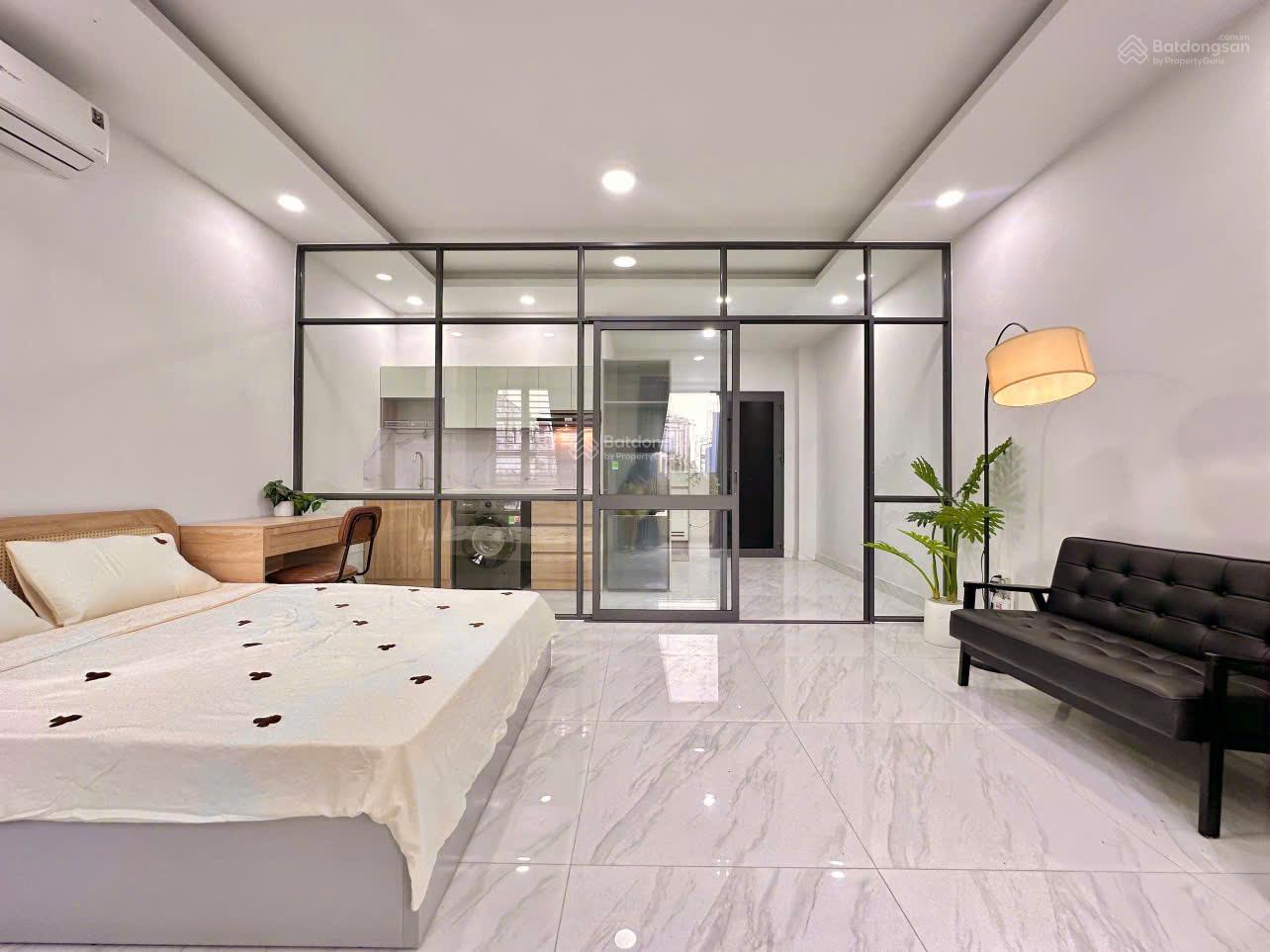 Không gian Cho thuê căn hộ 1 phòng ngủ tách bếp tại Cityland Gò Vấp giá 9 triệu