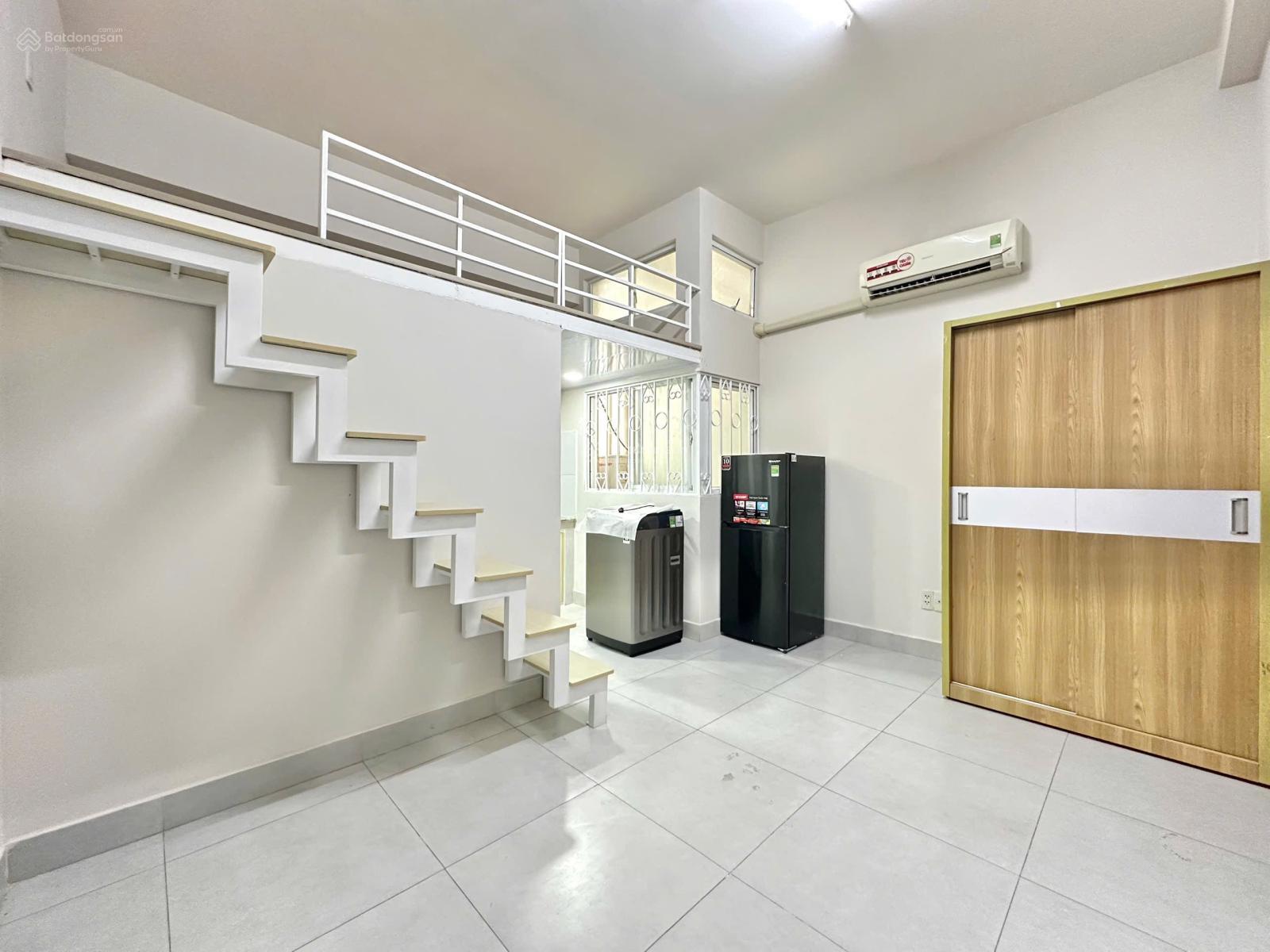 Không gian Cho thuê CC mini full nội thất giá chỉ 6,5 triệu, 35m2 ở Nguyễn Gia Trí, Bình Thạnh siêu hot