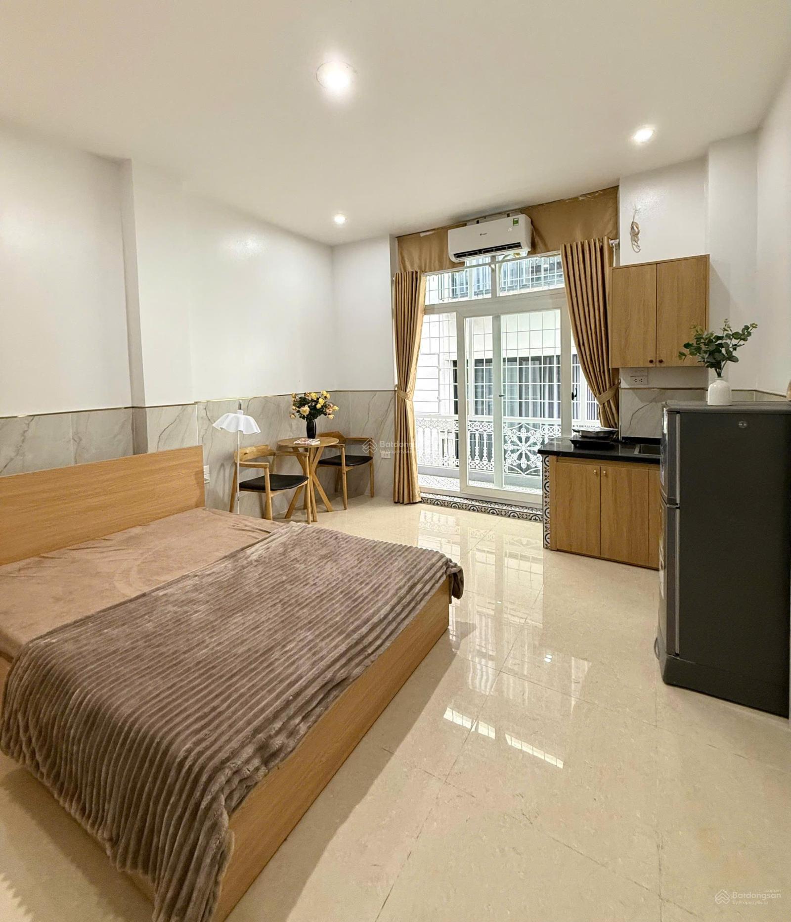 Không gian Cho thuê căn hộ dịch vụ khép kín tại 148 Trần Duy Hưng, Cầu Giấy. Phòng mới đầy đủ nội thất, PCCC